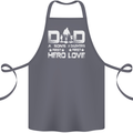 Fathers Day Son Hero Daughter Love Dad Cotton Apron 100% Organic Steel