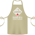 Fathers Day Teenage Daughter Funny Dad Cotton Apron 100% Organic Khaki