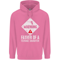 Fathers Day Teenage Daughter Funny Dad Mens 80% Cotton Hoodie Azelea