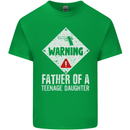 Fathers Day Teenage Daughter Funny Dad Mens Cotton T-Shirt Tee Top Irish Green