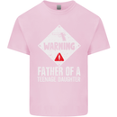 Fathers Day Teenage Daughter Funny Dad Mens Cotton T-Shirt Tee Top Light Pink