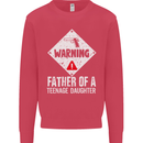 Fathers Day Teenage Daughter Funny Dad Mens Sweatshirt Jumper Heliconia