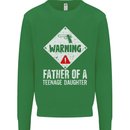 Fathers Day Teenage Daughter Funny Dad Mens Sweatshirt Jumper Irish Green