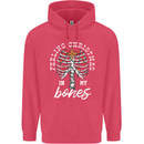 Feeling Christmas In My Bones Childrens Kids Hoodie Heliconia