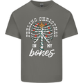 Feeling Christmas In My Bones Kids T-Shirt Childrens Charcoal
