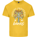 Feeling Christmas In My Bones Kids T-Shirt Childrens Yellow