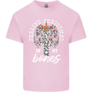 Feeling Christmas In My Bones Mens Cotton T-Shirt Tee Top Light Pink