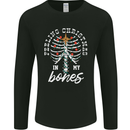 Feeling Christmas In My Bones Mens Long Sleeve T-Shirt Black