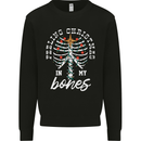 Feeling Christmas In My Bones Mens Sweatshirt Jumper Black