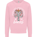 Feeling Christmas In My Bones Mens Sweatshirt Jumper Light Pink