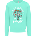 Feeling Christmas In My Bones Mens Sweatshirt Jumper Peppermint