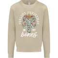 Feeling Christmas In My Bones Mens Sweatshirt Jumper Sand