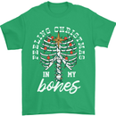 Feeling Christmas In My Bones Mens T-Shirt Cotton Gildan Irish Green