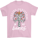 Feeling Christmas In My Bones Mens T-Shirt Cotton Gildan Light Pink