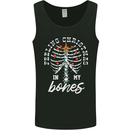 Feeling Christmas In My Bones Mens Vest Tank Top Black