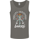 Feeling Christmas In My Bones Mens Vest Tank Top Charcoal