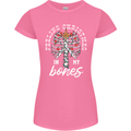 Feeling Christmas In My Bones Womens Petite Cut T-Shirt Azalea