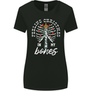 Feeling Christmas In My Bones Womens Wider Cut T-Shirt Black