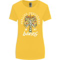 Feeling Christmas In My Bones Womens Wider Cut T-Shirt Yellow