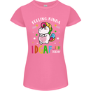 Feeling IDGAF Today Funny Offensive Unicorn Womens Petite Cut T-Shirt Azalea