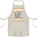 Female Biker Boots Funny Motorbike Cotton Apron 100% Organic Natural