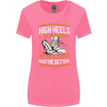 Female Biker Boots Funny Motorbike Womens Wider Cut T-Shirt Azalea