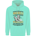 Female Biker Boots Funny Motorcycle Childrens Kids Hoodie Peppermint