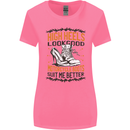 Female Biker Boots Funny Motorcycle Womens Wider Cut T-Shirt Azalea