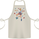 Female Rock Climber Climbing Wall Cotton Apron 100% Organic Natural