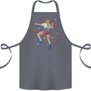 Female Rock Climber Climbing Wall Cotton Apron 100% Organic Steel