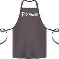 Fiction Funny Atheist Atheism Irreligious Cotton Apron 100% Organic Dark Grey
