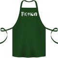 Fiction Funny Atheist Atheism Irreligious Cotton Apron 100% Organic Forest Green