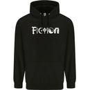Fiction Funny Atheist Atheism Irreligious Mens 80% Cotton Hoodie Black