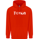 Fiction Funny Atheist Atheism Irreligious Mens 80% Cotton Hoodie Bright Red