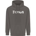 Fiction Funny Atheist Atheism Irreligious Mens 80% Cotton Hoodie Charcoal