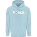 Fiction Funny Atheist Atheism Irreligious Mens 80% Cotton Hoodie Light Blue