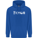Fiction Funny Atheist Atheism Irreligious Mens 80% Cotton Hoodie Royal Blue