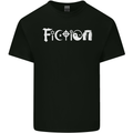 Fiction Funny Atheist Atheism Irreligious Mens Cotton T-Shirt Tee Top Black