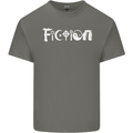 Fiction Funny Atheist Atheism Irreligious Mens Cotton T-Shirt Tee Top Charcoal