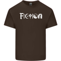 Fiction Funny Atheist Atheism Irreligious Mens Cotton T-Shirt Tee Top Dark Chocolate
