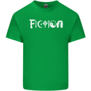 Fiction Funny Atheist Atheism Irreligious Mens Cotton T-Shirt Tee Top Irish Green
