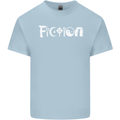 Fiction Funny Atheist Atheism Irreligious Mens Cotton T-Shirt Tee Top Light Blue