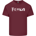 Fiction Funny Atheist Atheism Irreligious Mens Cotton T-Shirt Tee Top Maroon