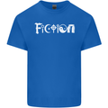 Fiction Funny Atheist Atheism Irreligious Mens Cotton T-Shirt Tee Top Royal Blue