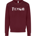Fiction Funny Atheist Atheism Irreligious Mens Sweatshirt Jumper Maroon