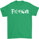 Fiction Funny Atheist Atheism Irreligious Mens T-Shirt Cotton Gildan Irish Green