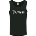 Fiction Funny Atheist Atheism Irreligious Mens Vest Tank Top Black