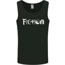 Fiction Funny Atheist Atheism Irreligious Mens Vest Tank Top Black