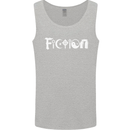 Fiction Funny Atheist Atheism Irreligious Mens Vest Tank Top Sports Grey