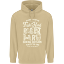Fight Hard Boxing Boxer MMA Mens 80% Cotton Hoodie Sand